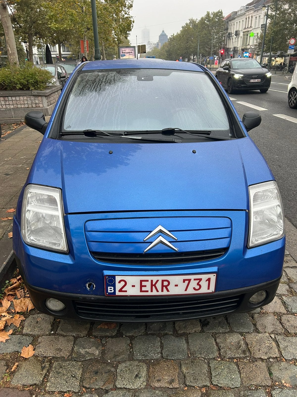 Citroën c2 prête a immatriculer(controle technqiue de vente), Auto's, 4 zetels, Elektrische ramen, Blauw, Particulier