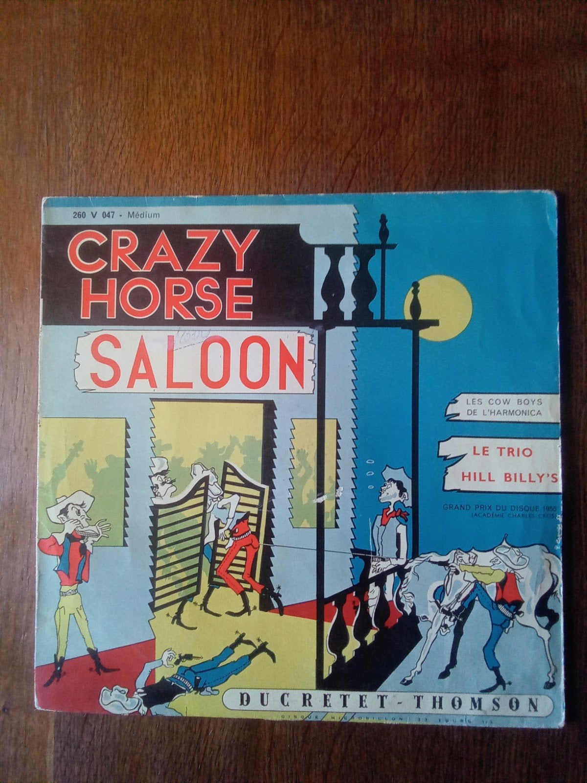 LP Crazy Horse (Trio Hill Billy's), Ophalen of Verzenden, LP
