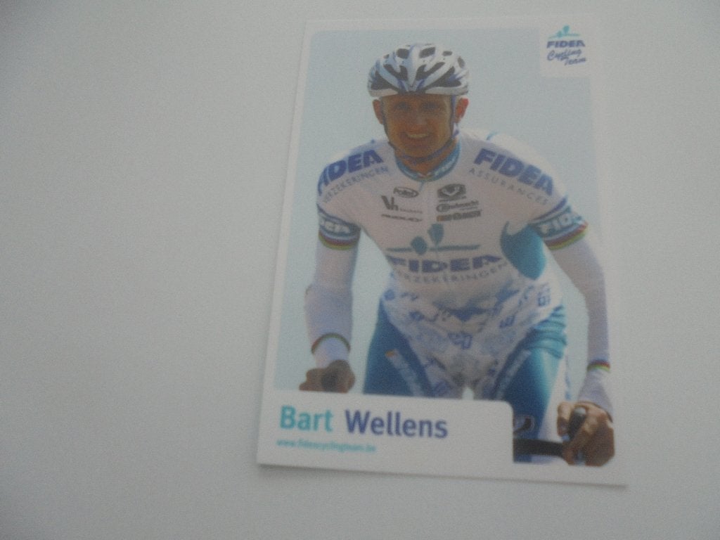 wielrenner-bart wellens, Verzenden, 1980 tot heden, Zo goed als nieuw, Foto