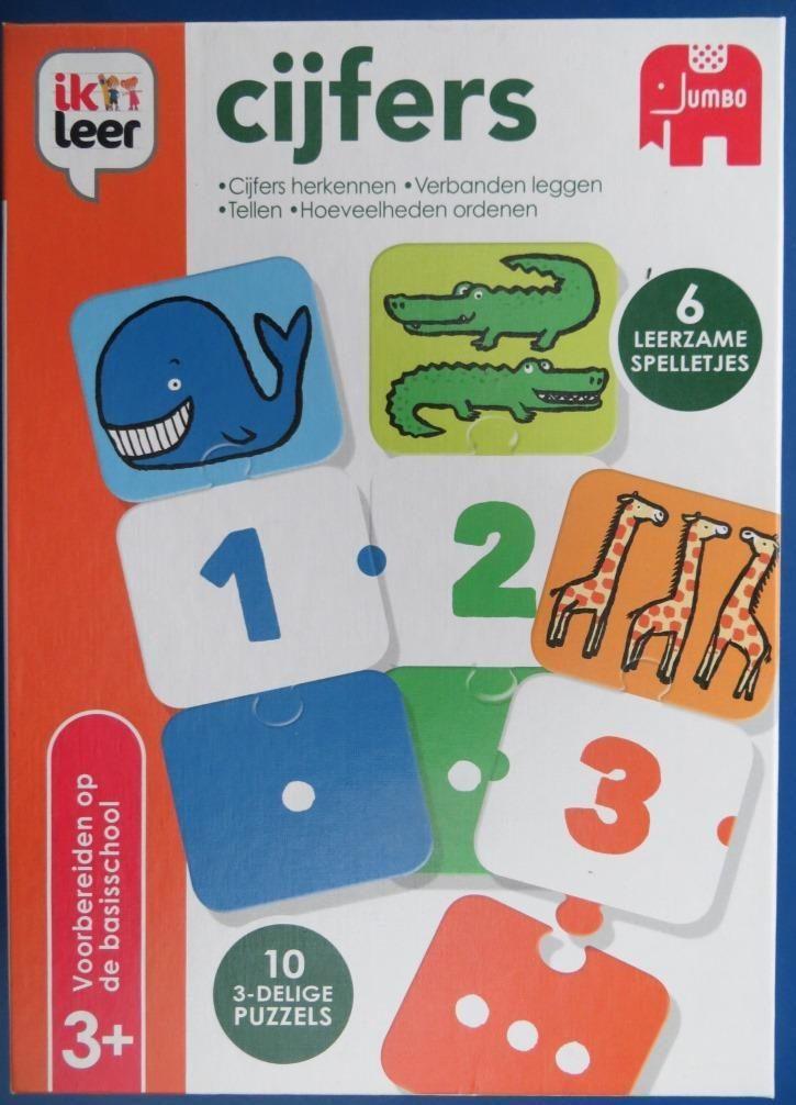 Ik leer cijfers Jumbo, Kinderen en Baby's, Ophalen of Verzenden, Gebruikt, Taal en Lezen