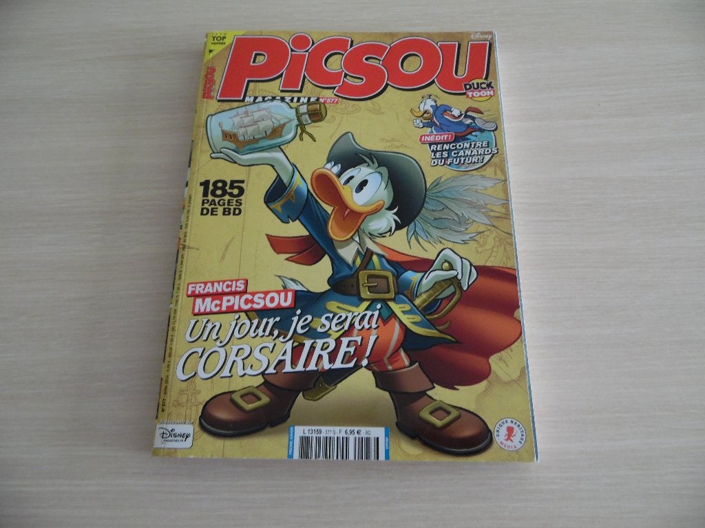 PICSOU MAGAZINE N°577, Enlèvement ou Envoi, Comme neuf, WALT DISNEY, Une BD