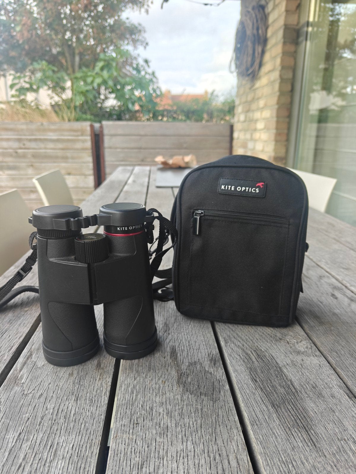kite optics lynx hd+ 10x50, Ophalen of Verzenden, Zo goed als nieuw, Met hoes of tas