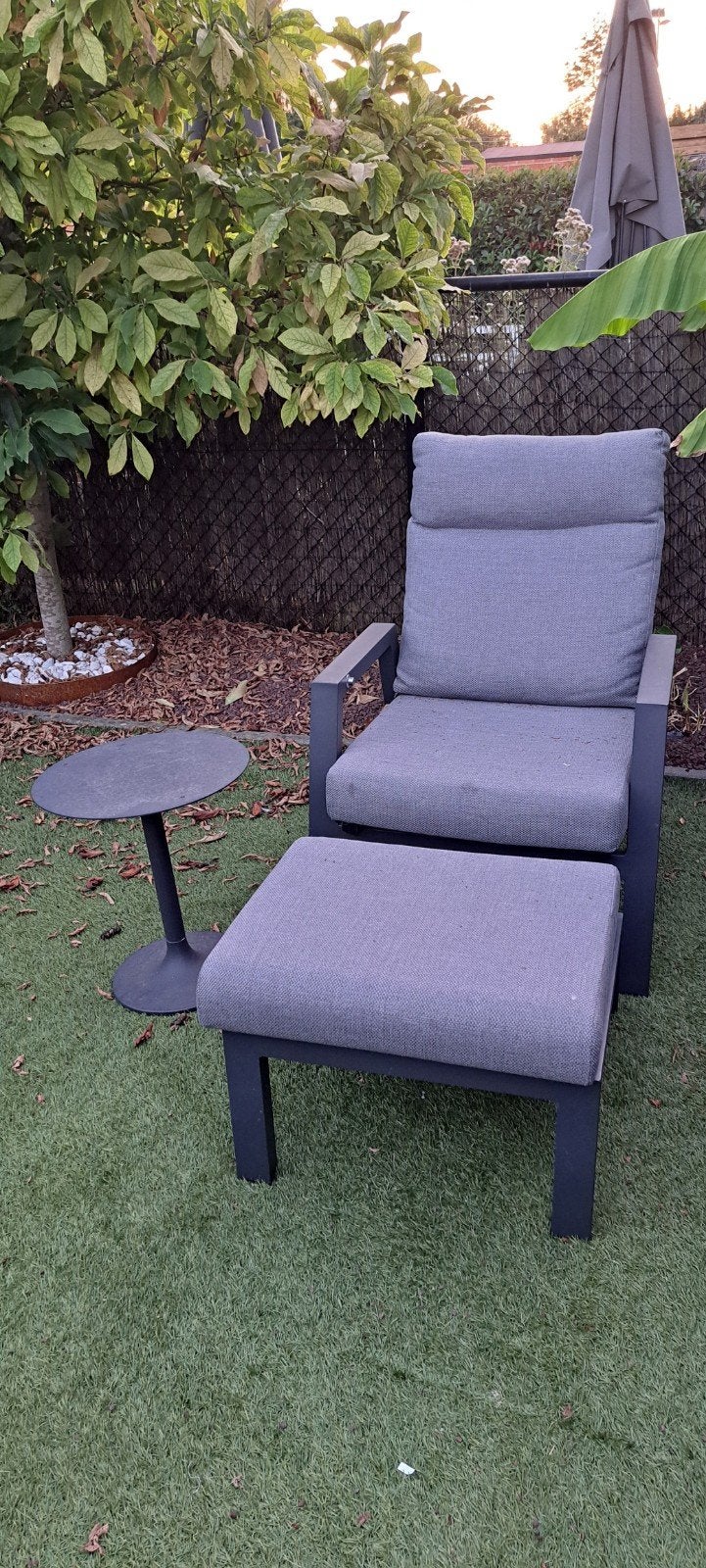 jardin et terrasse, Table d'appoint, Salons de jardin, Aluminium, Enlèvement