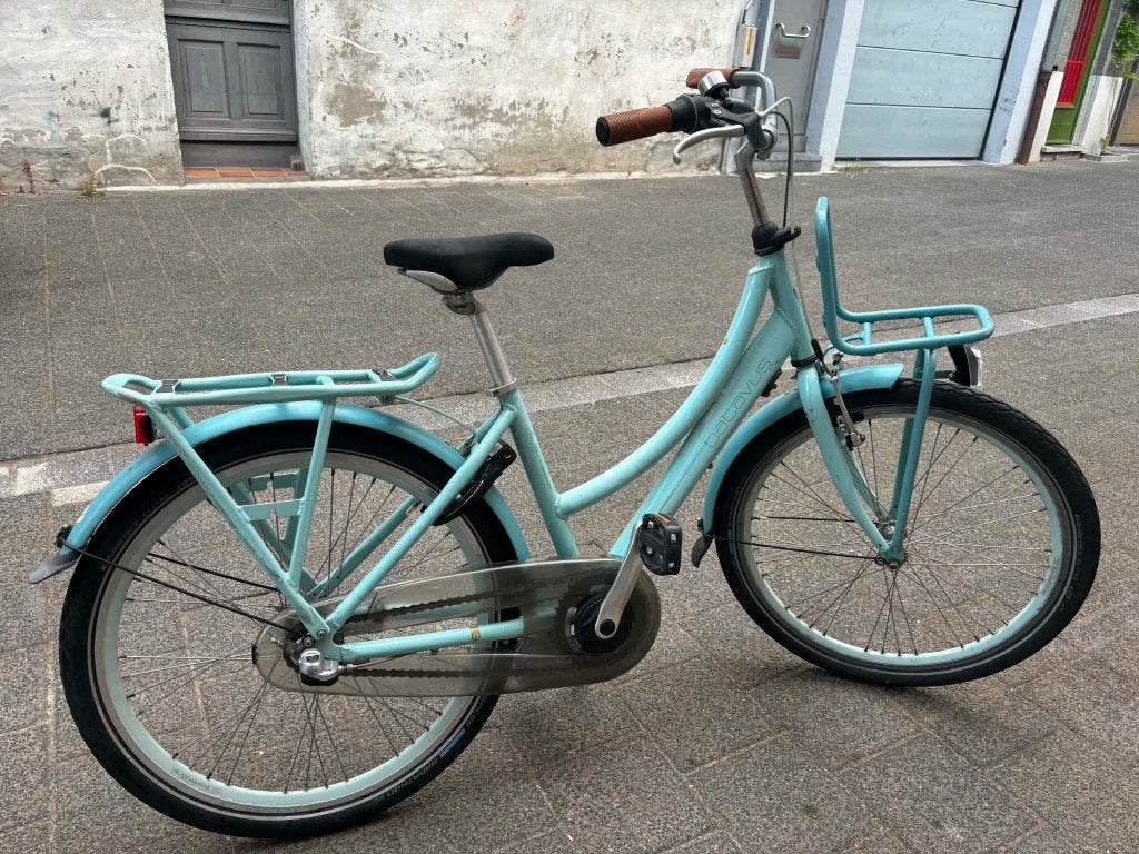 Meisjesfiets Batavus 24", Fietsen en Brommers, Ophalen, Terugtraprem, 24 inch, Versnellingen