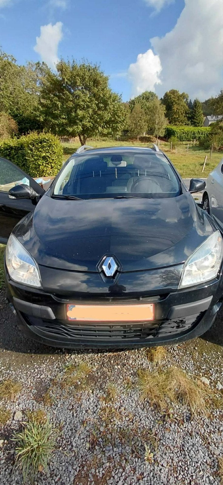 Renault Megane 3 stationwagen, Auto's, Stof, Zwart, Zwart, 5 deurs