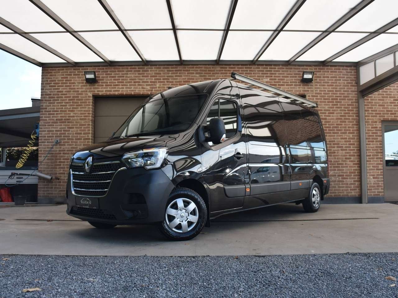 Renault Master 2.3 DCI L3H2 / 3 ZIT / € 19000 NETTO / GPS /, Auto's, Bestelwagens en Lichte vracht, Zwart, 5 deurs, 2147 kg, https://public.car-pass.be/vhr/88fac8df-a4a9-45f7-863f-f4aec65e1b0e