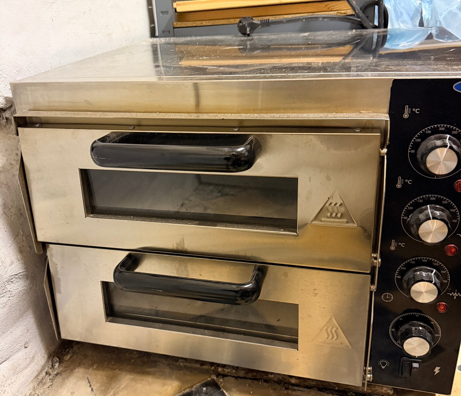 Pizza oven - 2 kamers- 40cm diameter, Ophalen, Gebruikt, Ovens, Microgolfovens en Steamers