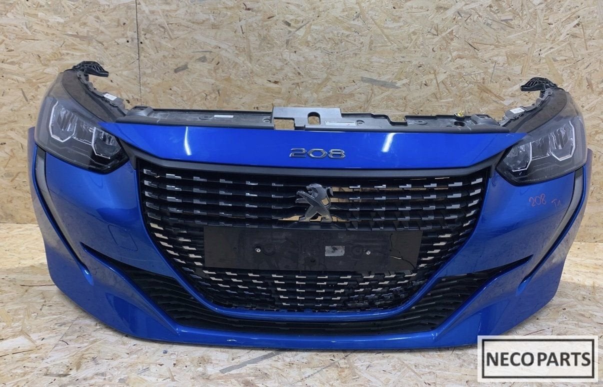 PEUGEOT 208 VOORKOP BUMPER KOPLAMP MOTORKAP SCHERM KOELER, Auto-onderdelen, Gebruikt, -, Ophalen of Verzenden, Achter