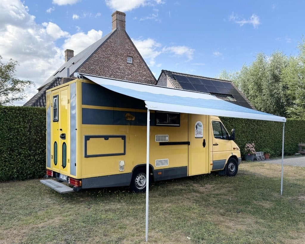Mercedes Mobilhome in goede betrouwbare staat, Integraal, Chemisch toilet, Luifel, Serrures de sécurité