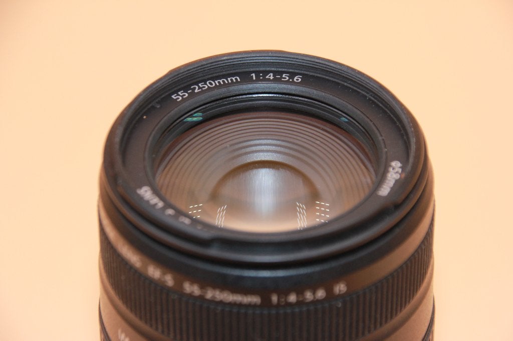 CANON EFS 55-250/4-5.6 IS, TV, Hi-fi & Vidéo, Enlèvement ou Envoi, Utilisé, Reflex miroir, Canon