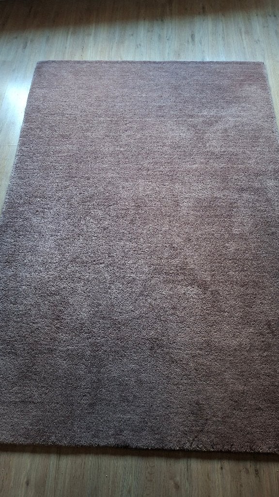 2 wollen tapijten oudroze kleur., Ophalen, 100 tot 150 cm, Neutraal, Zo goed als nieuw