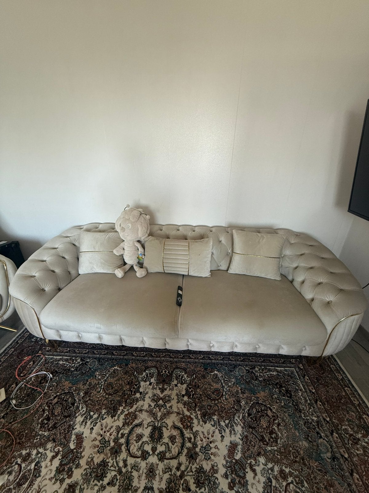 3-delige zetelset te koop, Maison & Meubles, Canapés | Sofas & Chaises Longues, Enlèvement, Comme neuf