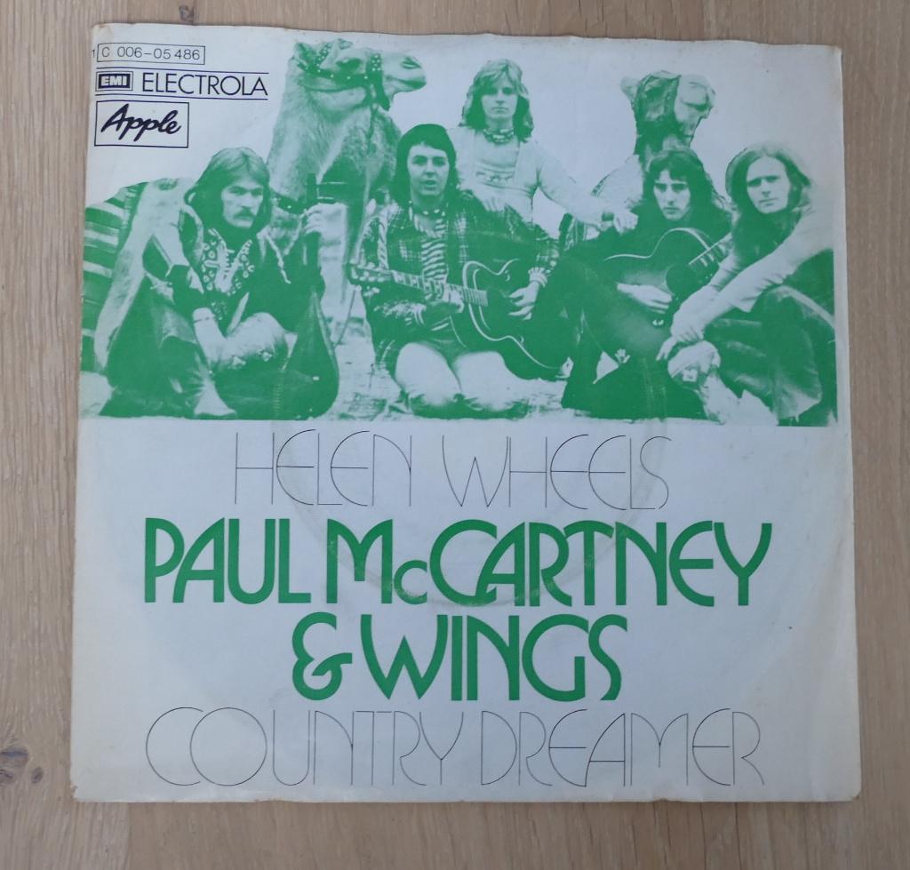 7"  Paul McCartney & Wings  ‎– Helen Wheels /Country Dreamer, Cd's en Dvd's, Vinyl Singles, Gebruikt, Single, 1970 - 1979, Pop