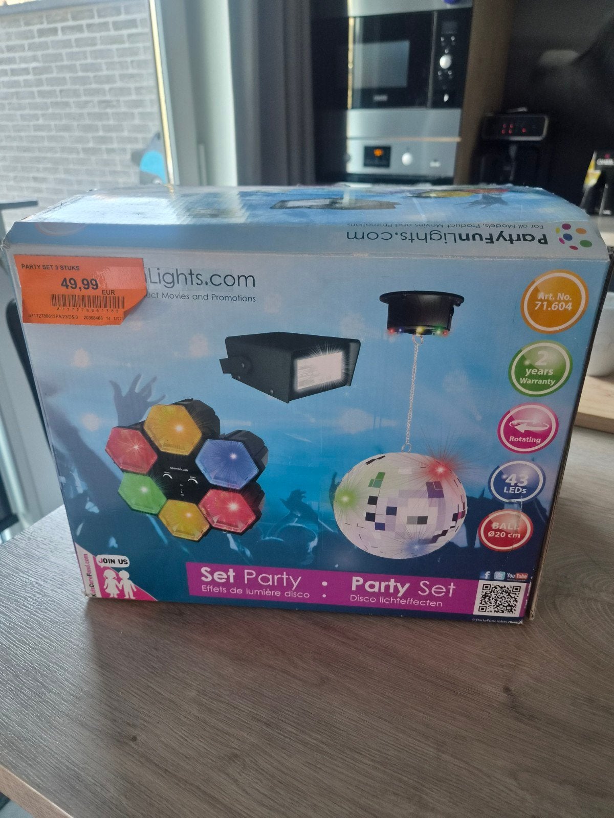 partylight, Muziek en Instrumenten, Licht en Laser, Ophalen