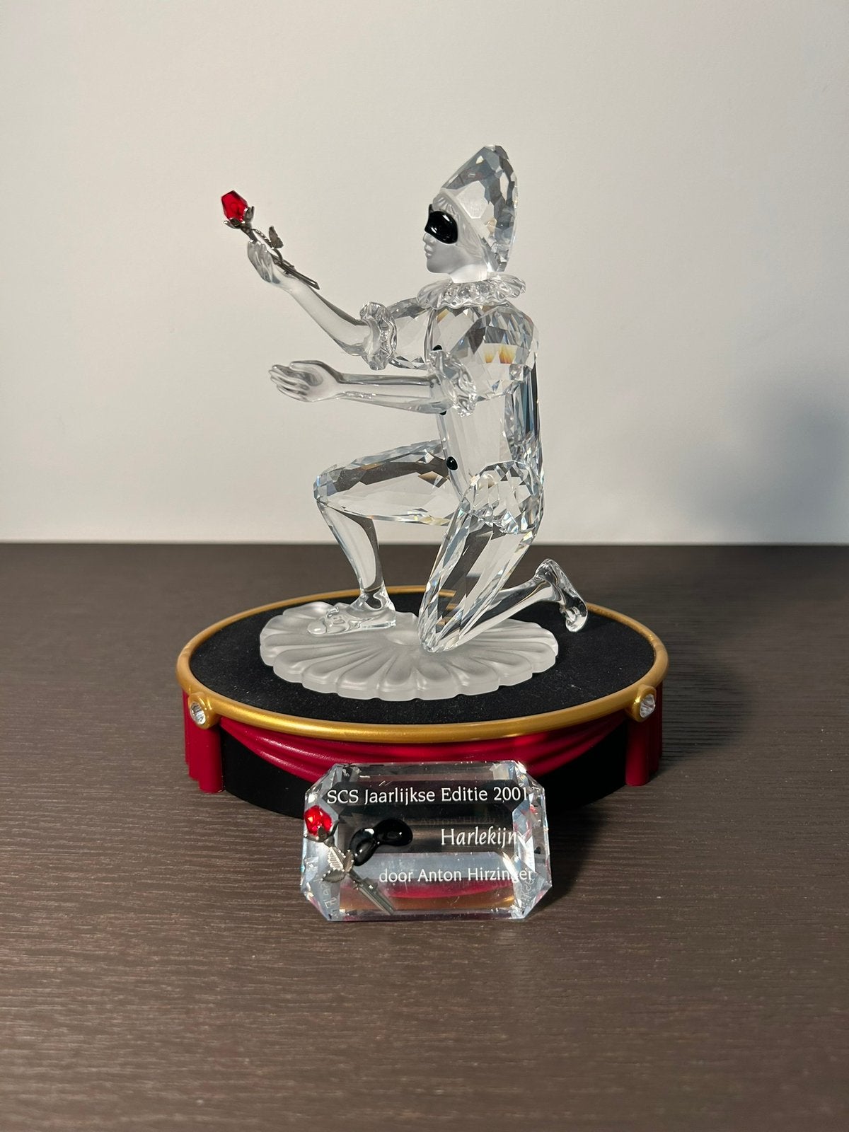 Swarovski Harlekijn (SCS Jaarlijkse Editie 2001), Verzamelen, Swarovski, Ophalen of Verzenden, Zo goed als nieuw
