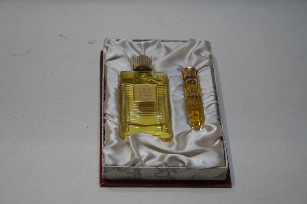 Vintage Eau de Cologne Gemey 80 Contenan. 45 cc + Miniature, Enlèvement ou Envoi, Neuf