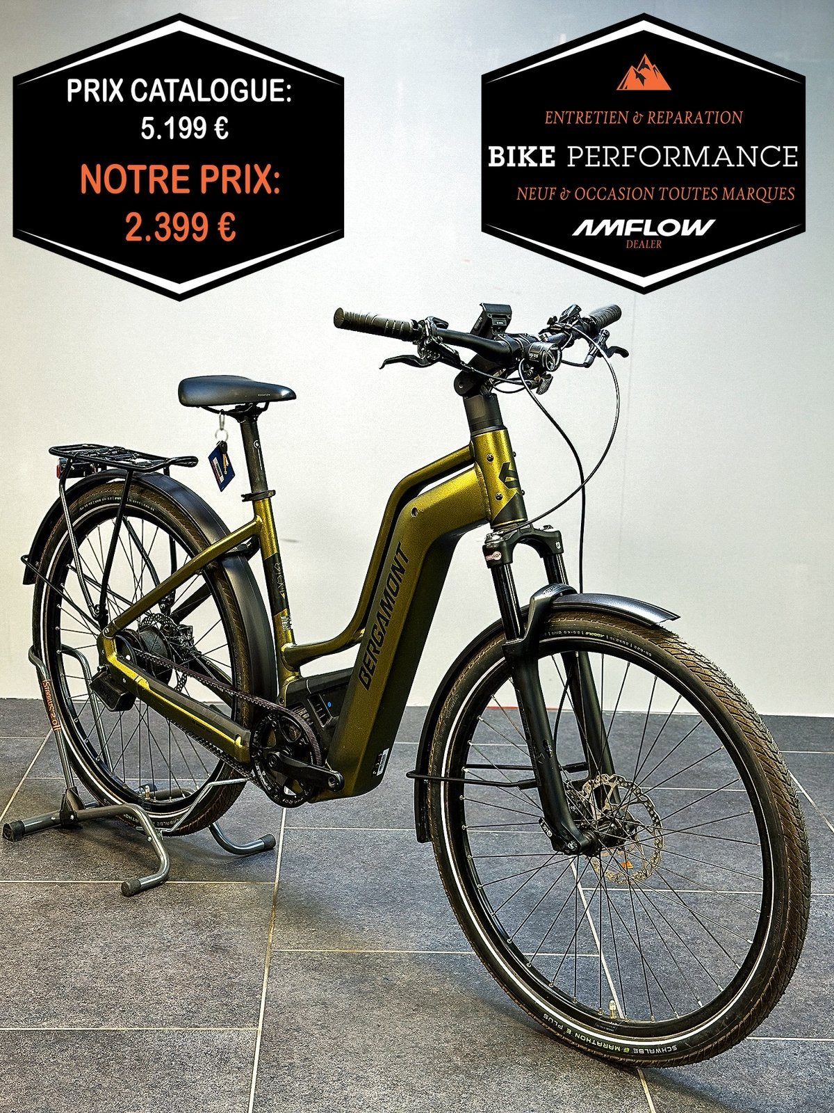 BERGAMONT E-Horizon Premium PRO, Enlèvement, Comme neuf