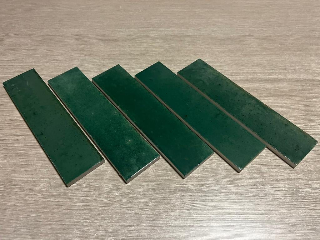 MARAZZI Crogiolo Lume Green Lux 6x24cm wandtegels, 12,482m², Ophalen, Nieuw, Minder dan 20 cm, 20 tot 40 cm