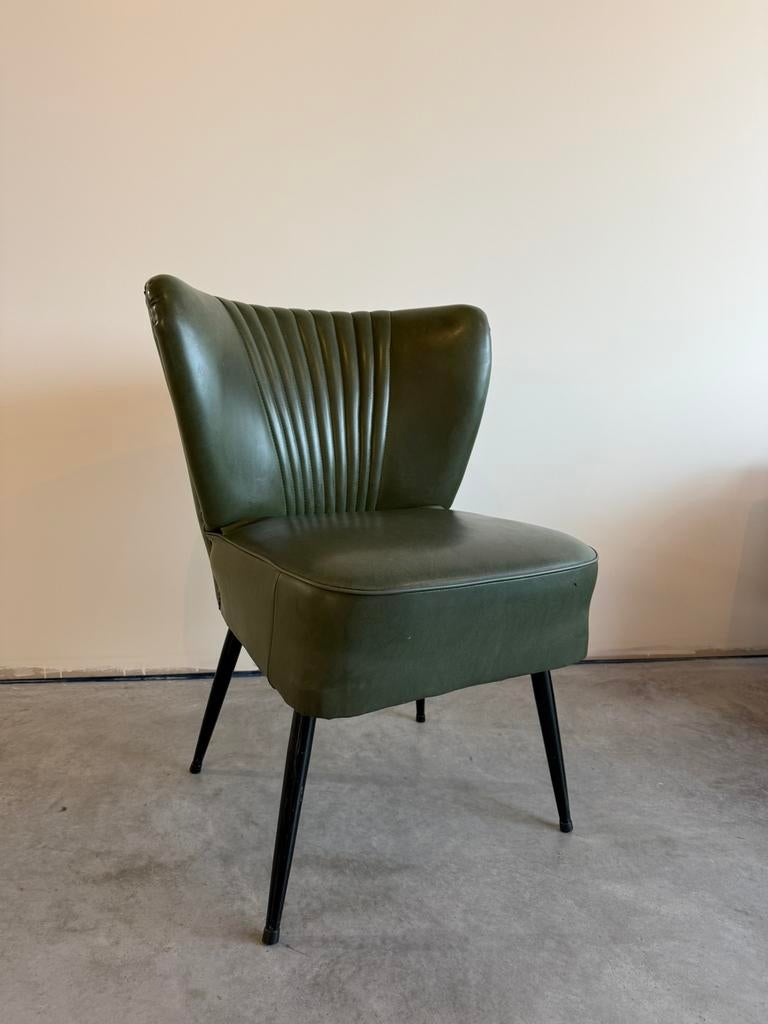 Vintage - Expo 58 / Cocktail chair, Ophalen, Gebruikt, Hout