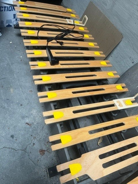 dorsoo bed-2x-80x200-volledig elektrisch verstelbaar!!!, Huis en Inrichting, Slaapkamer | Bedden, Ophalen, Overige materialen
