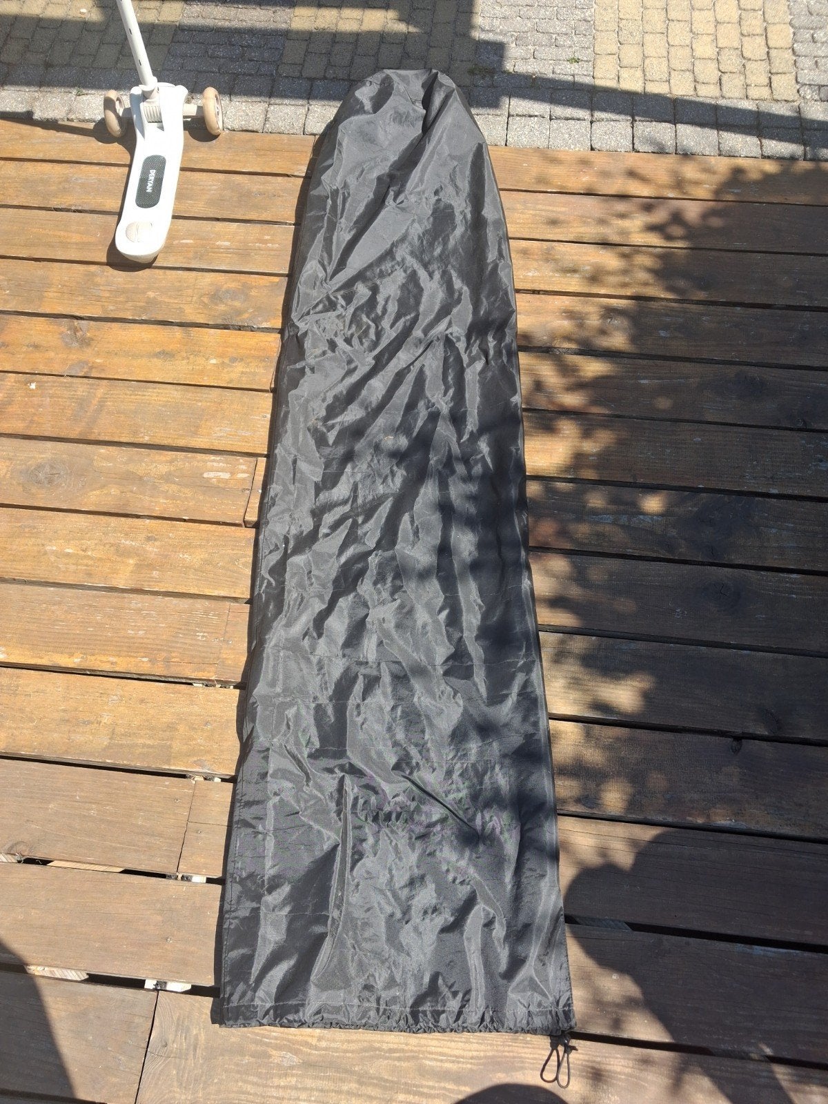 TOSTERÖ Parasolhoes, zwart, 220x65 cm
Parasolhoes, zwart, 22, Tuin en Terras, Schuttingen, Ophalen, Zo goed als nieuw, 2 meter of meer