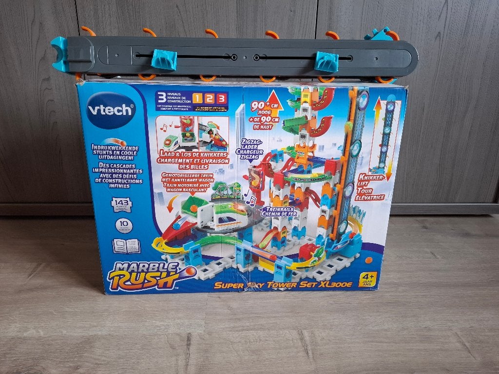 Vtech marble rush super sky tower, Ophalen, Zo goed als nieuw