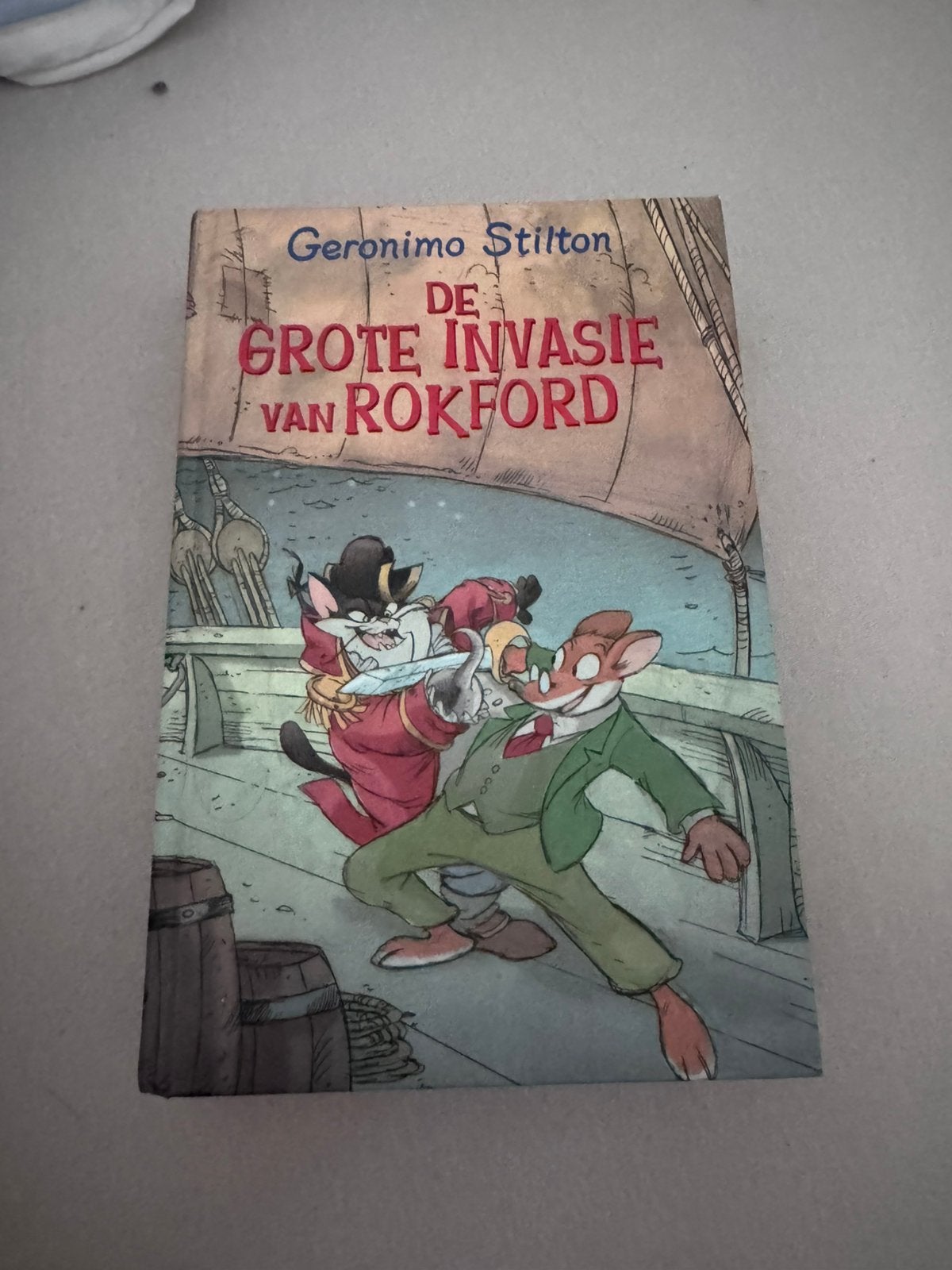 Geronimo Stilton - La grande invasion de Rockford, Envoi, Geronimo Stilton