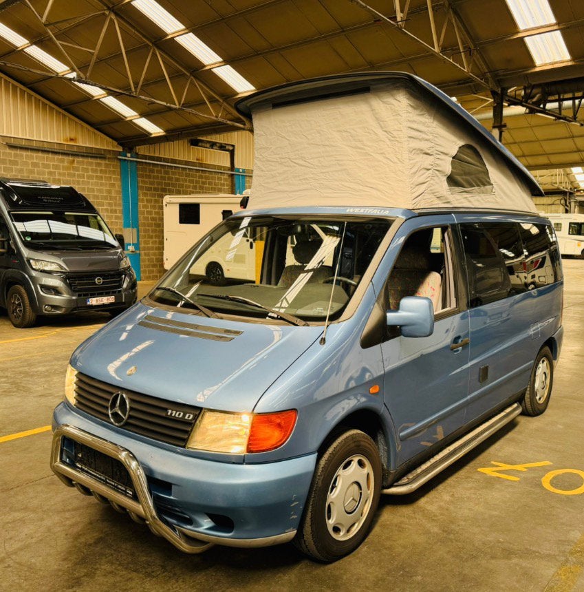 Mercedes vito Marco polo 110d camper  5 pers automatic/Airco, Caravans en Kamperen, Mobilhomes, Bedrijf, tot en met 4, Buscamper of Camperbus