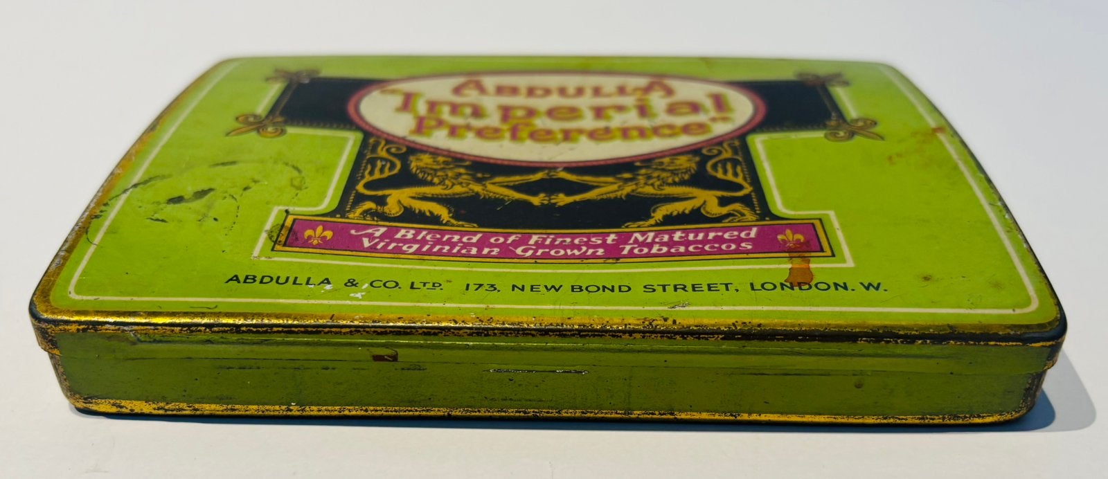 boîte à cigarettes vintage Abdulla « Imperial Preference », Collections, Enlèvement ou Envoi, Utilisé, Boite à tabac ou Emballage