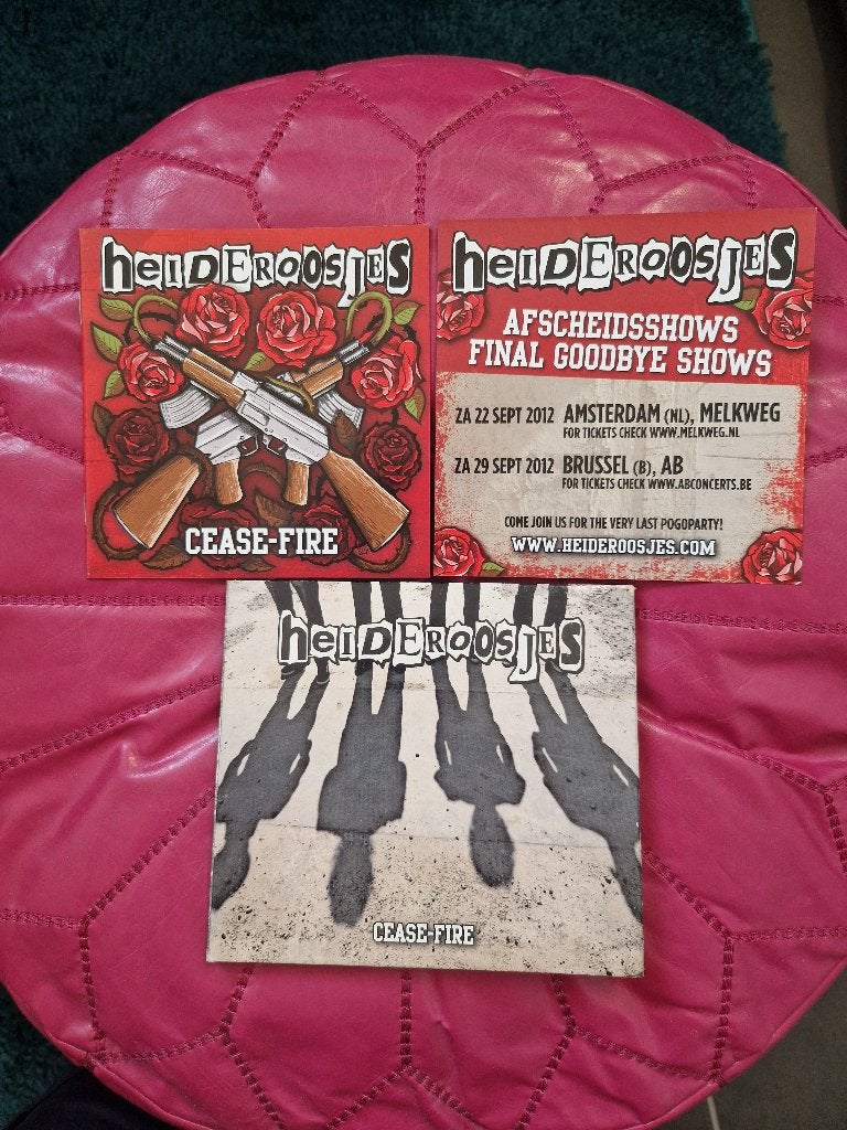 Heideroosjes Cease Fire Digipack Cd, Ophalen of Verzenden, Gebruikt