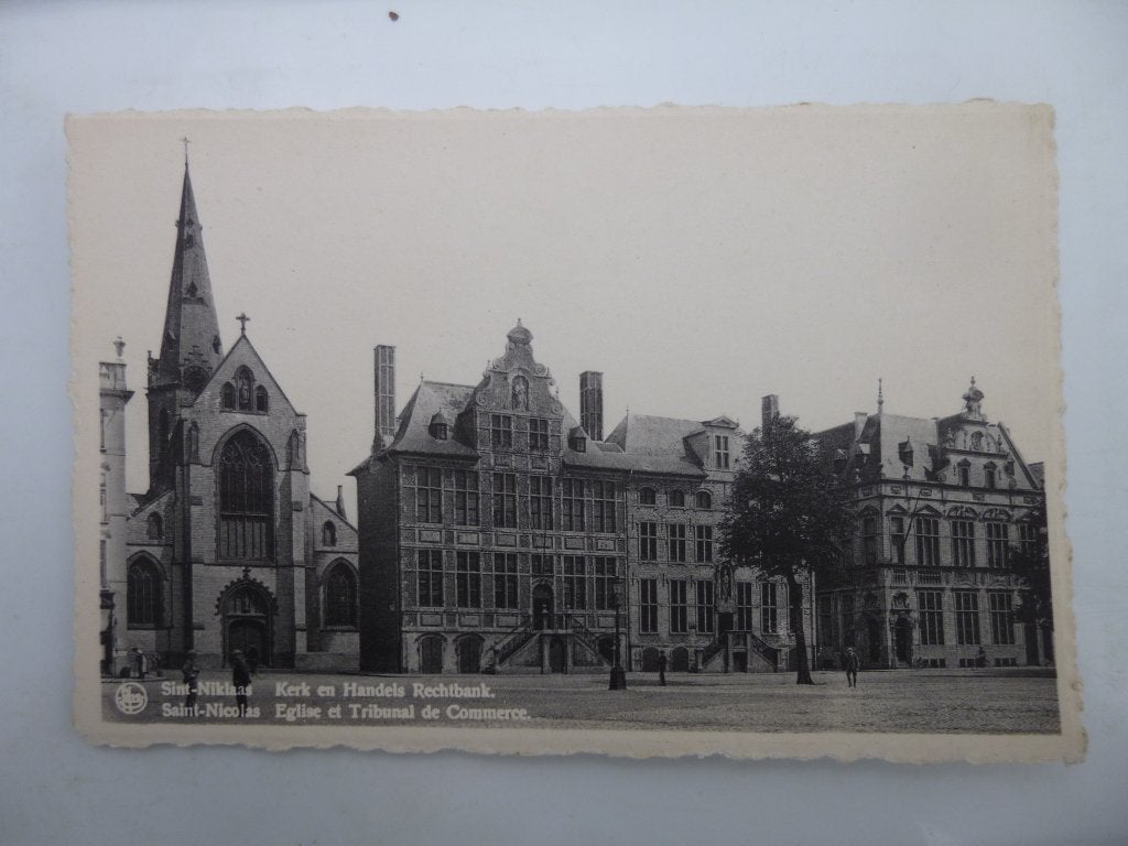 Oude postkaarten van Sint-Niklaas., Ophalen