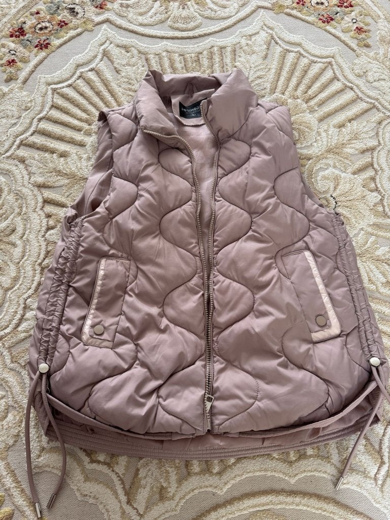 mouwloos jas, Vêtements | Femmes, Vestes | Été, Taille 38/40 (M), Enlèvement ou Envoi, Beige, Comme neuf