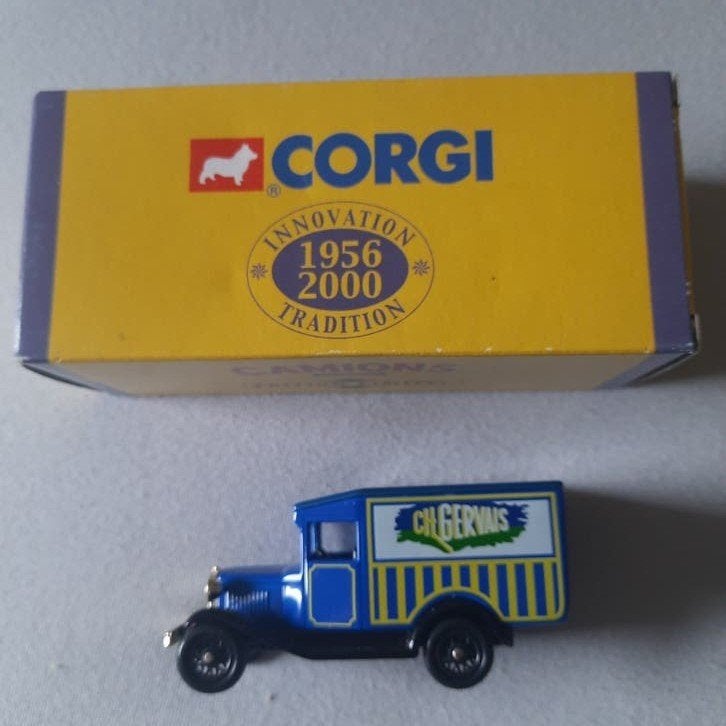 CORGI*CA 1:55 * FORD A DE « GERVAIS"* VINTAGE* NEUF*, Enlèvement, Neuf, Bus ou Camion, Corgi