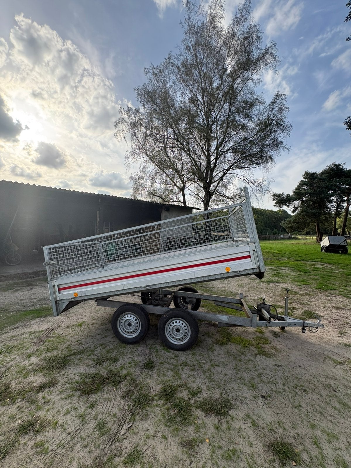 Kipper aanhangwagen, Watersport en Boten, Ophalen, Zo goed als nieuw