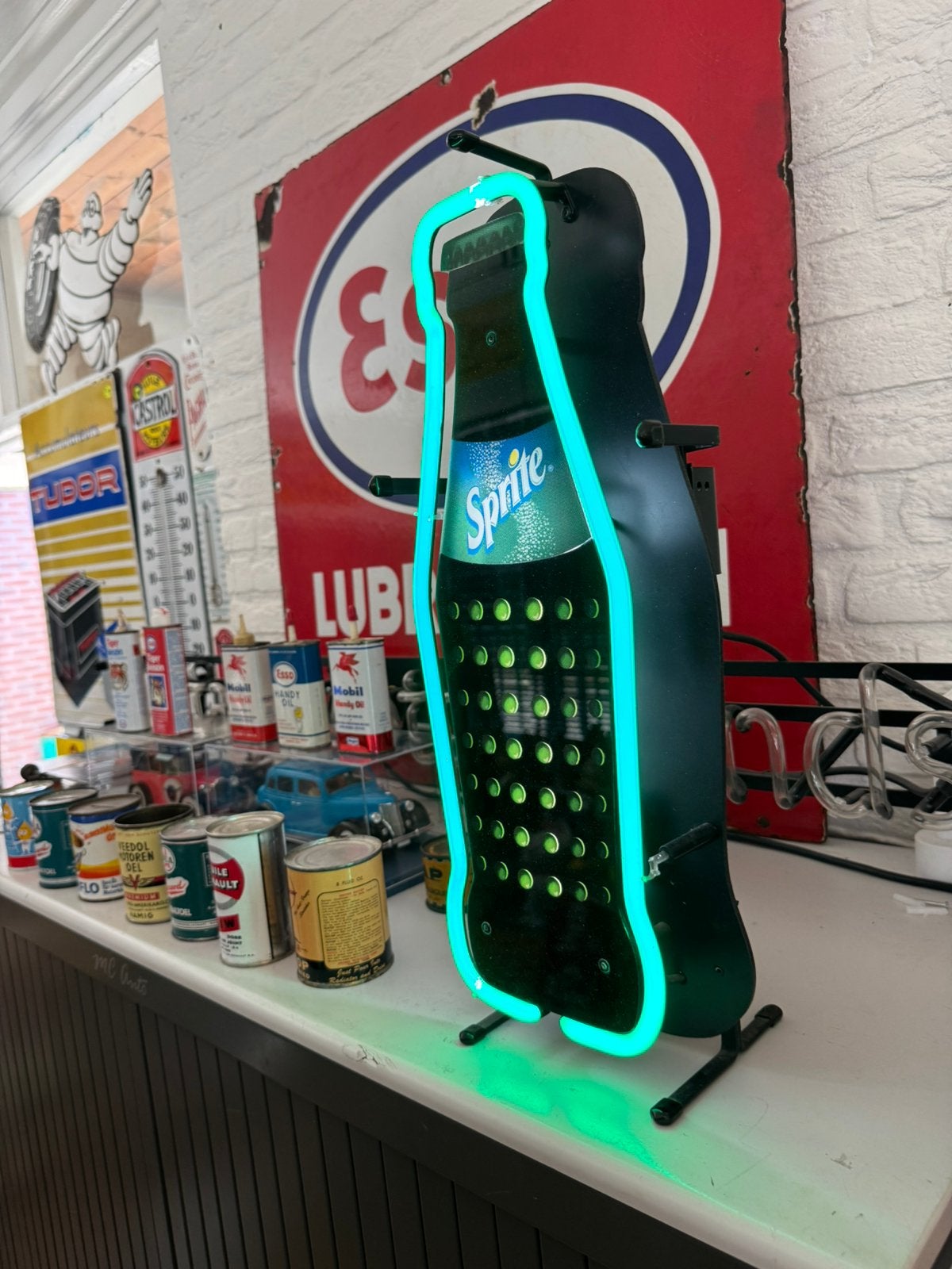 Lampes publicitaires Sprite NeON, Enlèvement, Utilisé, Table lumineuse ou lampe (néon)