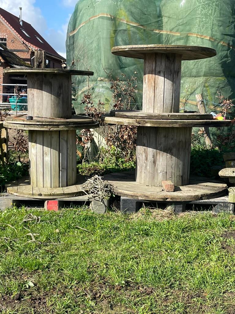 Kabelrollen voor tuintafel, Ophalen, Zo goed als nieuw