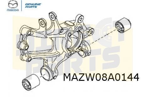 Mazda CX-5 (5/17-10/21) (KF) Fusee Achterzijde Rechts Origin, -, -, Nieuw, Ophalen of Verzenden