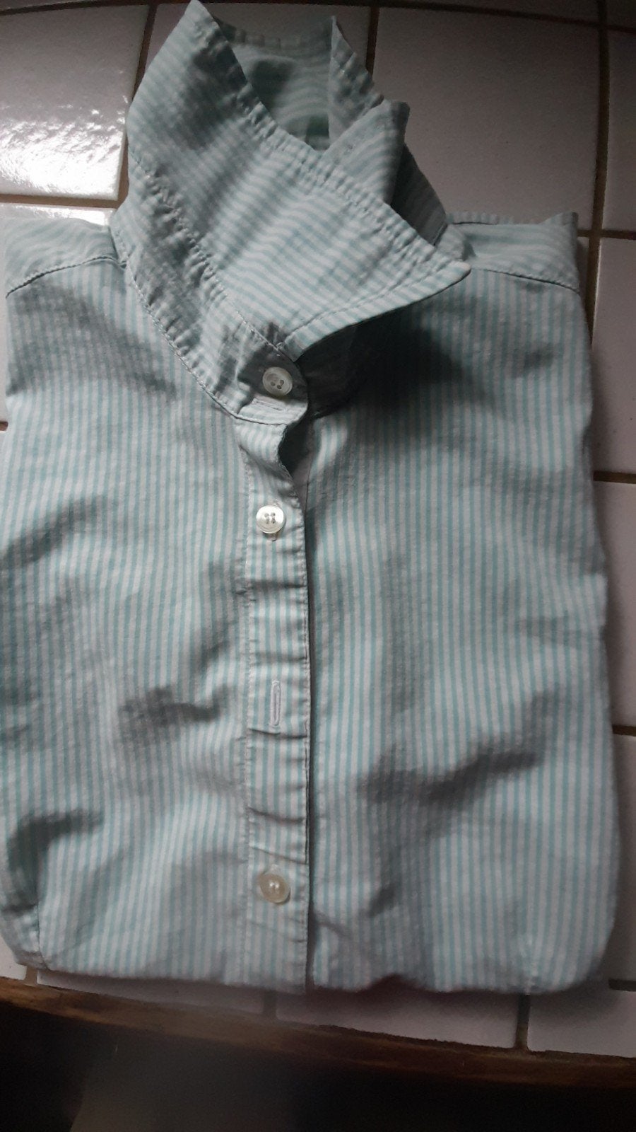 Blouse, dames, kleine mouwen , maat 40, Kleding | Dames, Ophalen of Verzenden, Zo goed als nieuw, Maat 38/40 (M), Wit