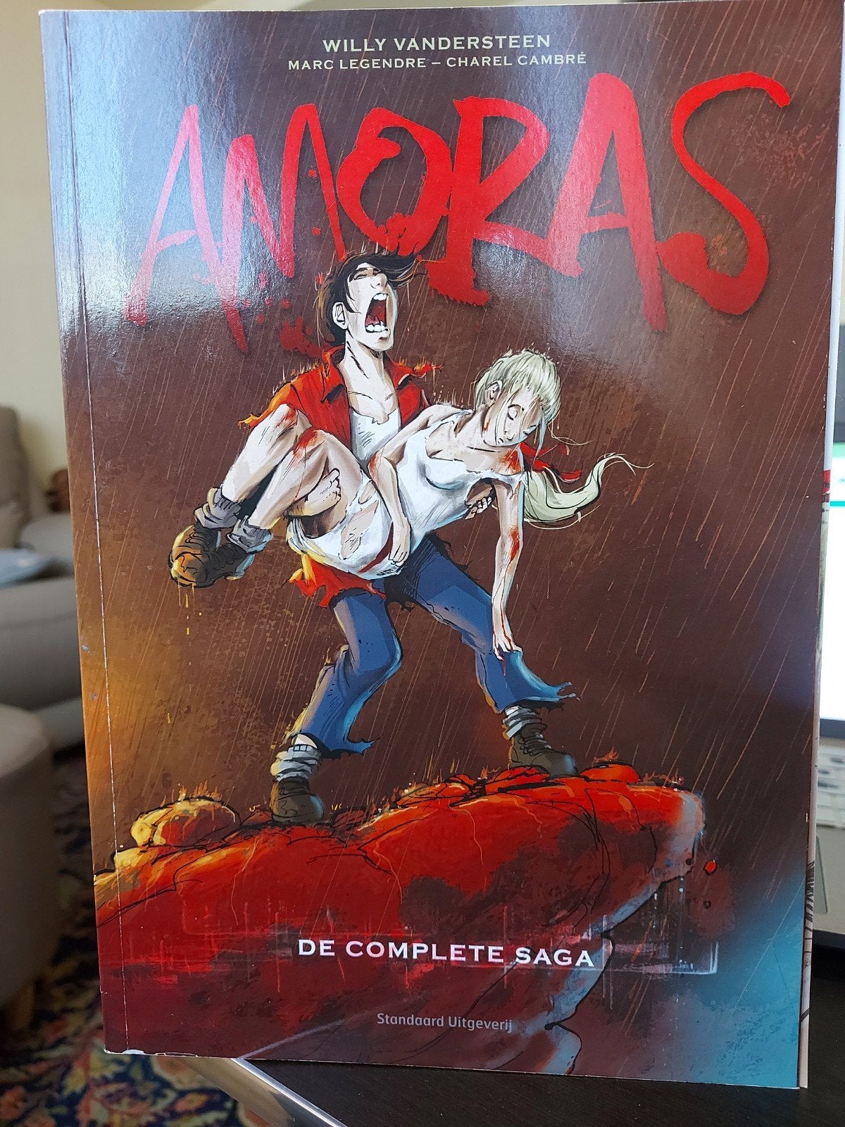 Amoras de Complete Saga Willy Vandersteen, Boeken, Gelezen, Willy Vandersteen, Eén stripboek, Ophalen of Verzenden