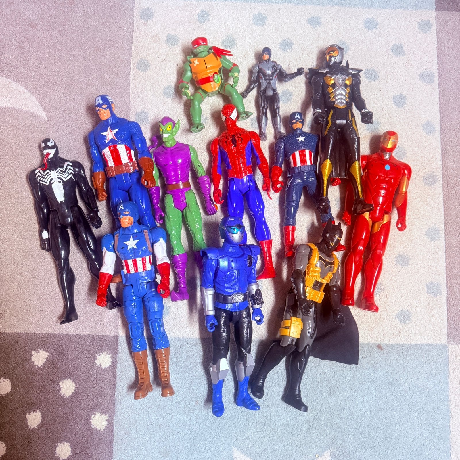 Superhelden actiefiguren – 13 stuks, Enfants & Bébés, Enlèvement, Utilisé