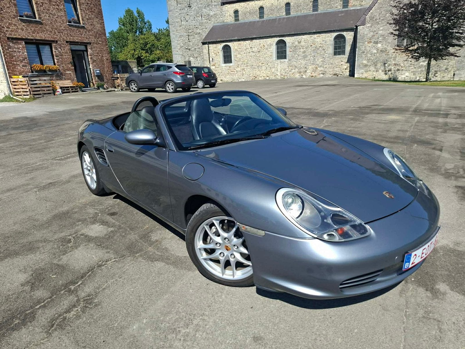 Porsche boxster, Autos, Porsche, Cuir, Argent ou Gris, Achat, Noir