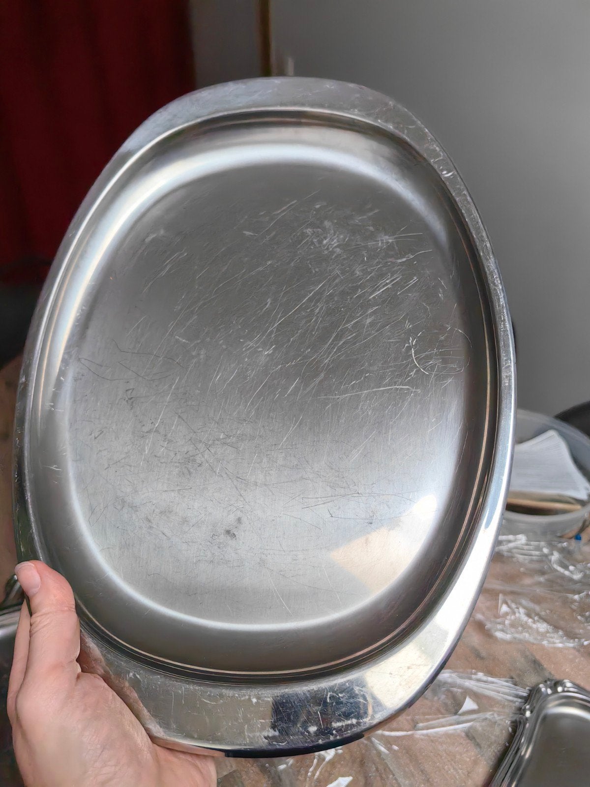 Petit plateau inox, Maison & Meubles, Accessoires pour la Maison | Plateaux, Enlèvement ou Envoi, Plateau