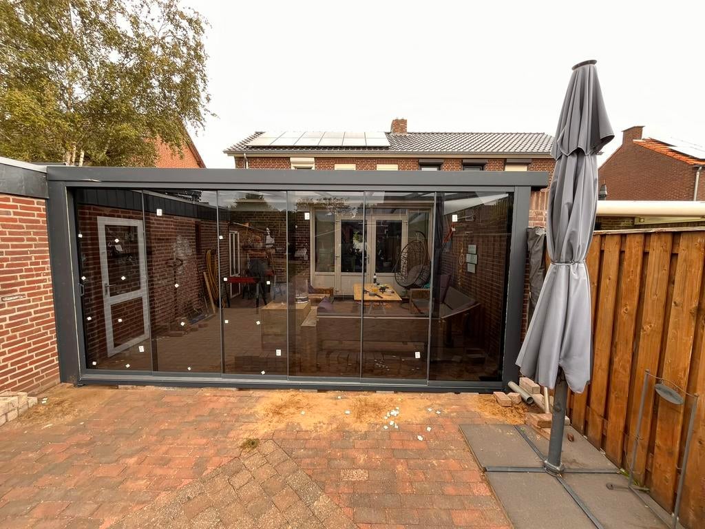 VERANDA, GLAZENSCHUFWAND, CARPORT, Ophalen of Verzenden, Nieuw, Veranda