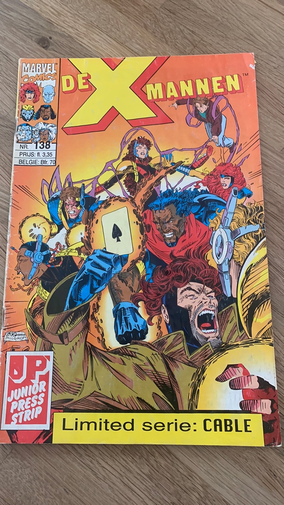 X-Mannen 138, Enlèvement ou Envoi, Utilisé