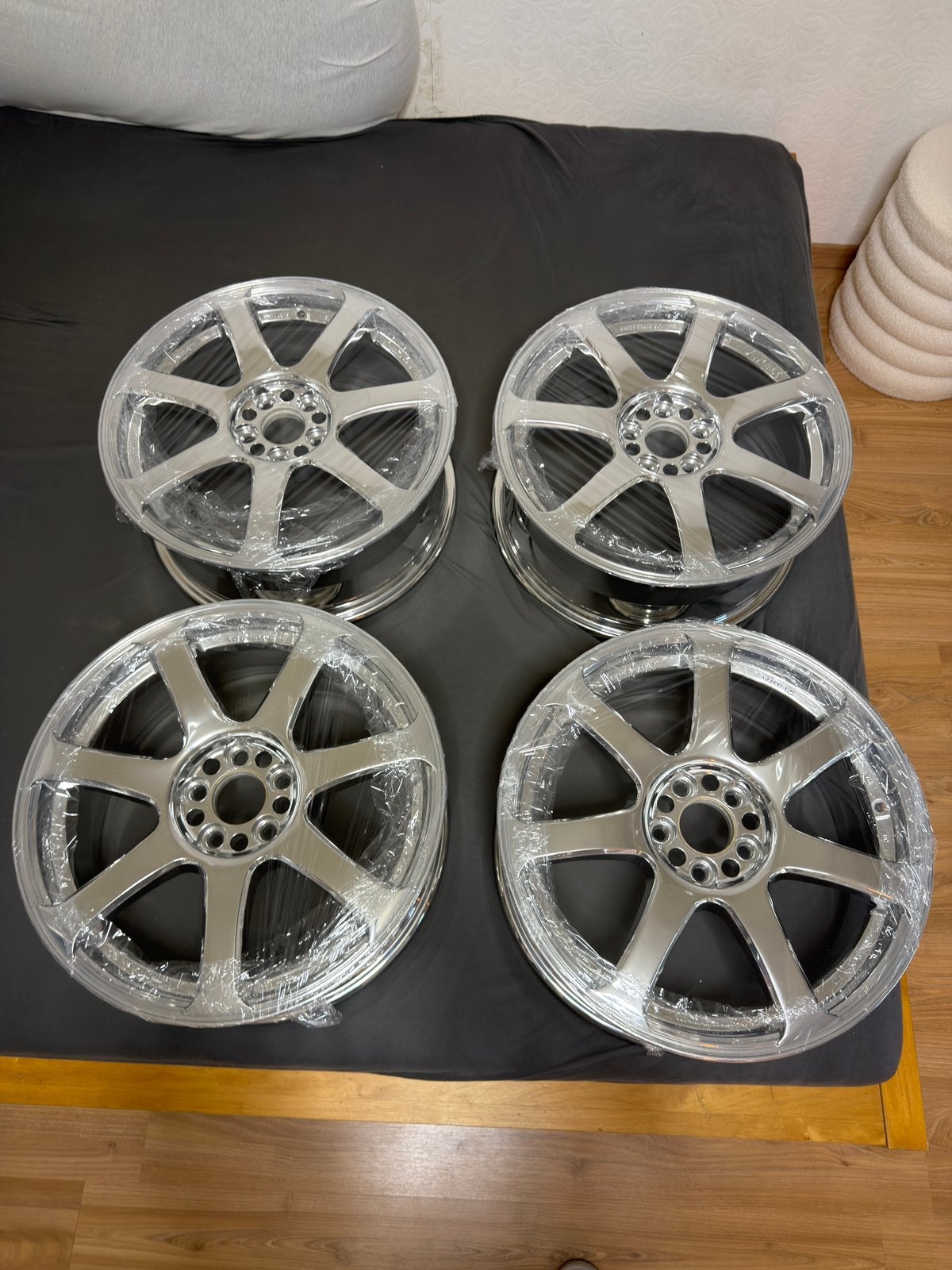 Chrome velgen 5x120, Autos : Pièces & Accessoires, Pneus & Jantes, Neuf, Pneus et Jantes, Véhicule de tourisme, Pneus été