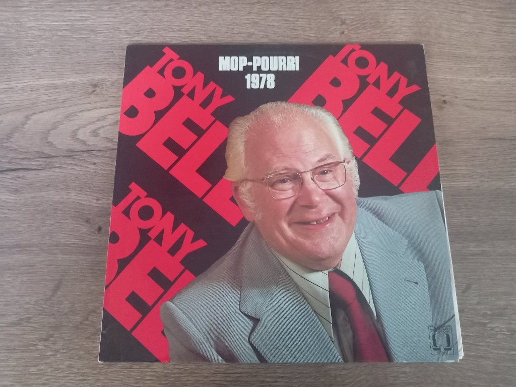 Vinyle LP Tony Bell Mop-Pourri Jokes Humor Cabaret, Enlèvement ou Envoi, 12 pouces, LP