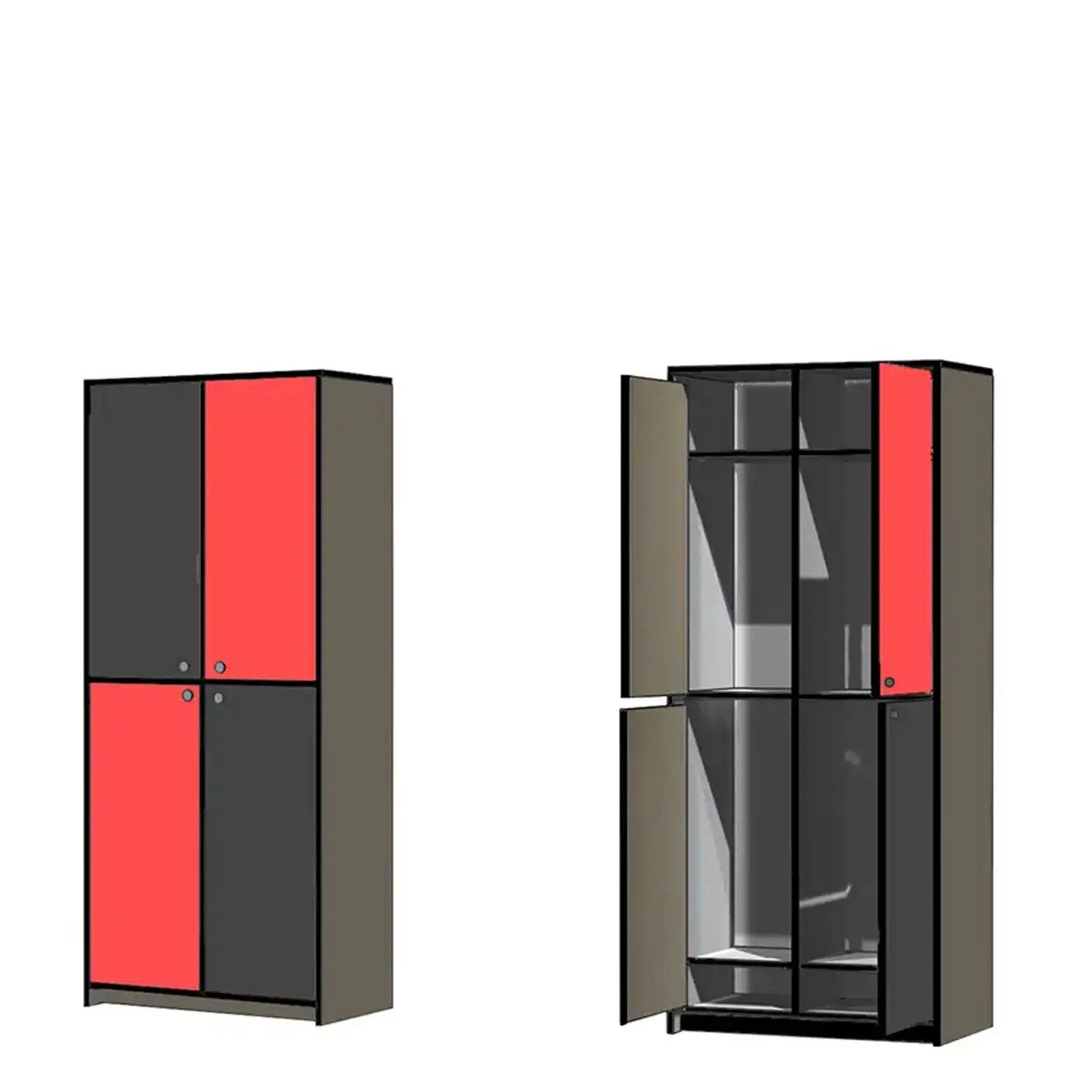 Cabinet Set Locker Kast Kleedkamer Gym Sport GymFactory EU, Verzenden, Nieuw