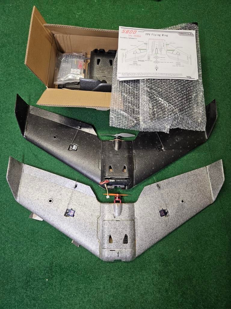 AVIONS RC; 3 AILES VOLANTES SKY SHADOW S 800 REPTILE, Hobby & Loisirs créatifs, Modélisme | Radiocommandé & Téléguidé | Avions