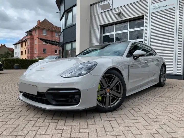Porsche Panamera SportTurismo 4E Platinum Ed.+Matrix, Autos, Cuir, Argent ou Gris, Achat, Euro 6