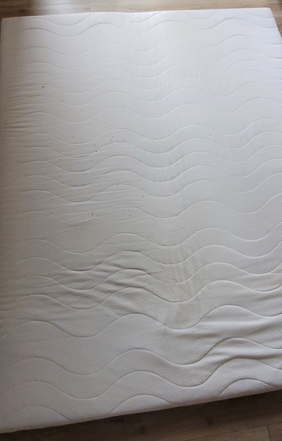 Topper Slow Foam pour 2 personnes (160x200 cm), Mousse, Autres marques, Enlèvement, Utilisé